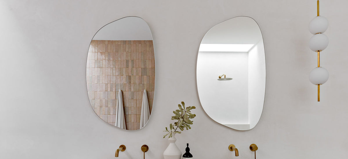 ADP Organic Mirrored Cabinet installed