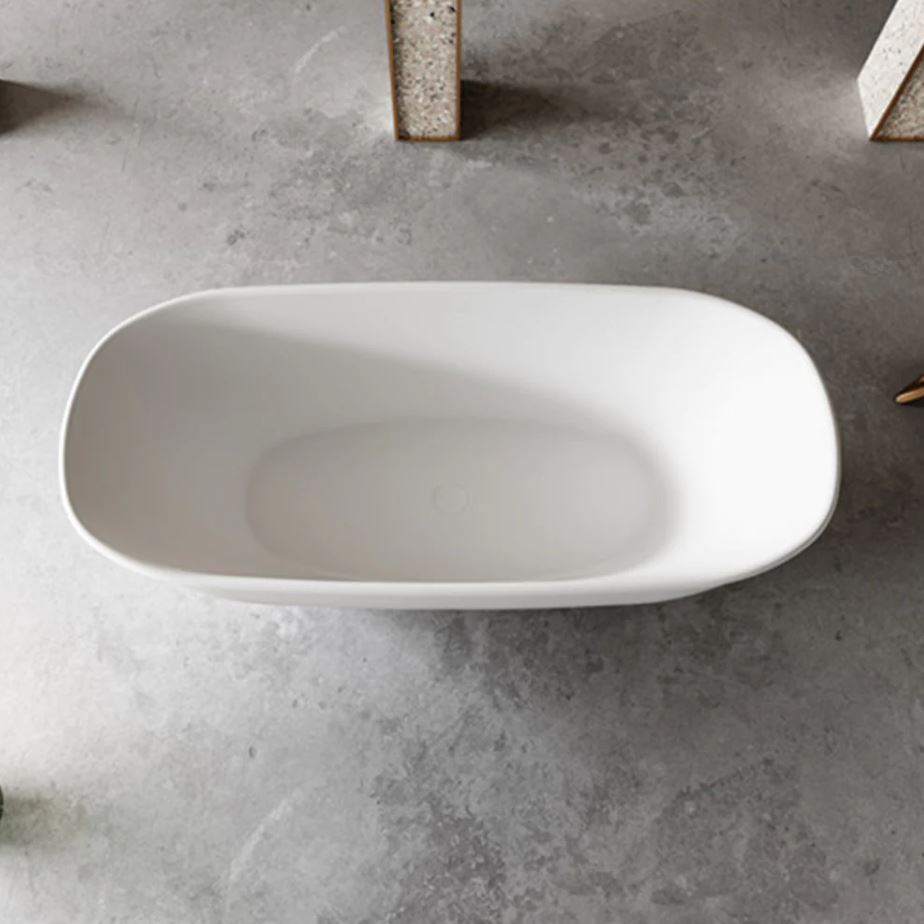 Cassa Hampton Freestanding Bath Matte White