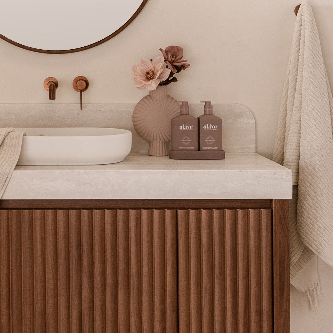 ADP Harper Floor Mount Vanity With Legs