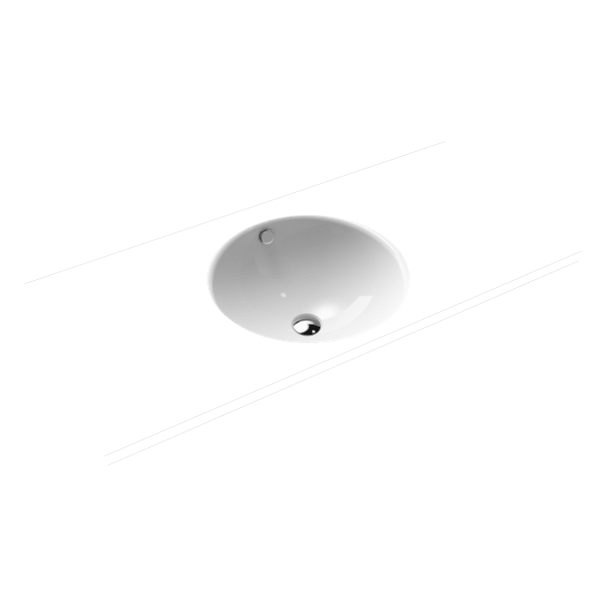 Kaldewei Classic undercounter basin 420mm