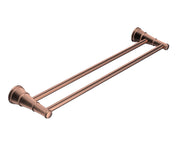 ADP Eternal Double Towel Rail 600mm Brushed Copper