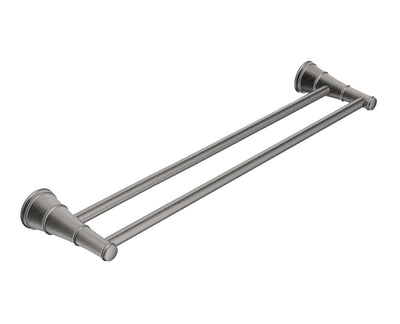 ADP Eternal Double Towel Rail 600mm Brushed Nickel