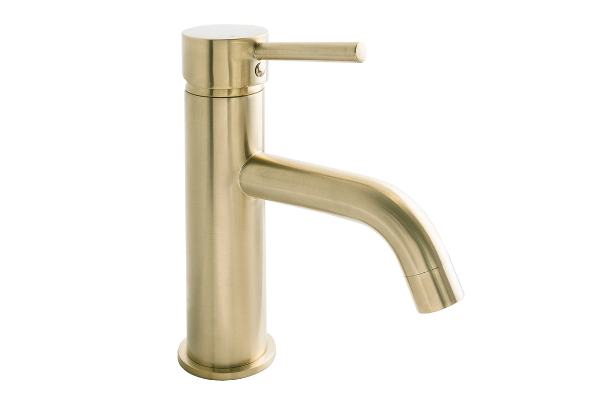 ADP Bloom Basin Mixer Light Brushed Brass
