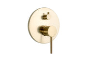 ADP Bloom Shower Diverter Light Brushed Brass