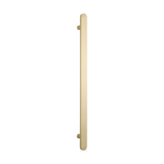 Radiant Vertical Flat Bar Heated Towel Rail Light Gold
