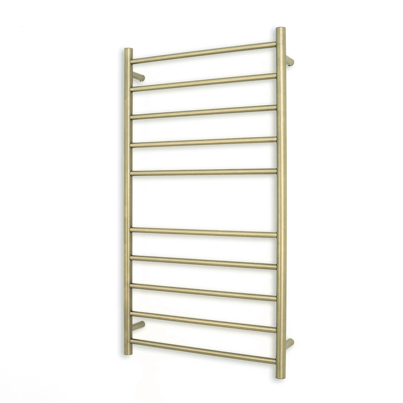 Radiant 240V Heated Round Ladder 600 x 1100 Light Gold