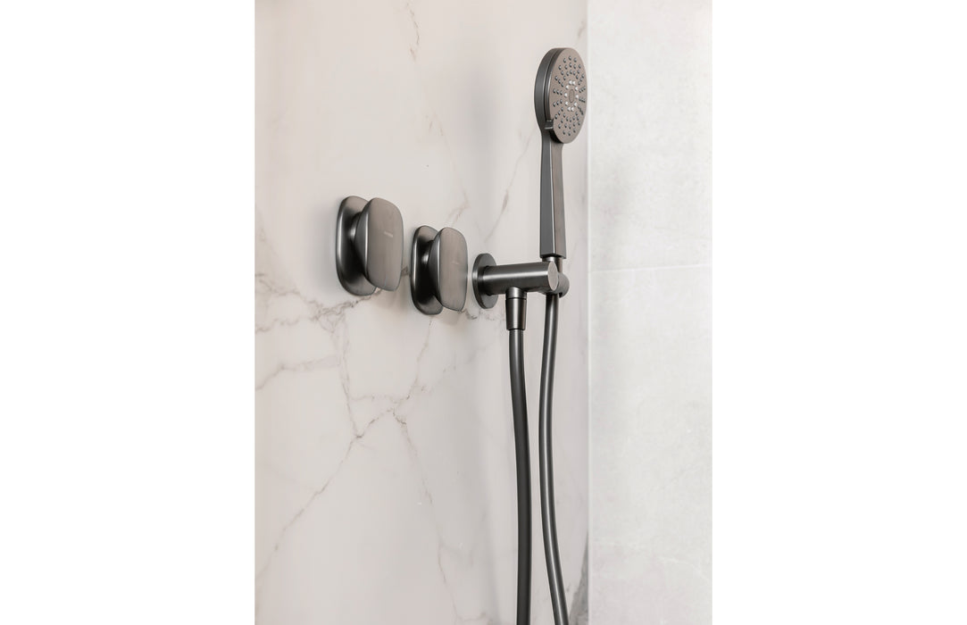 Vivid Slimline Rail Shower