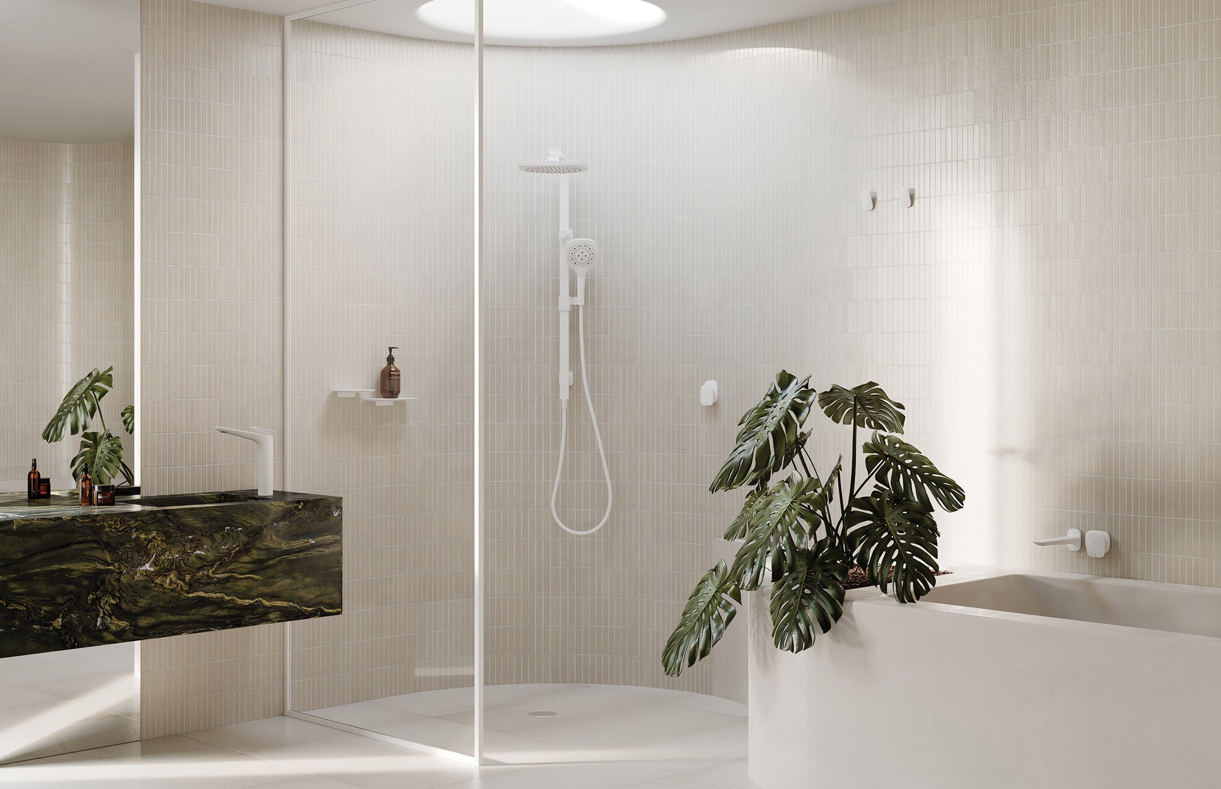 Nuage Shower Shelves