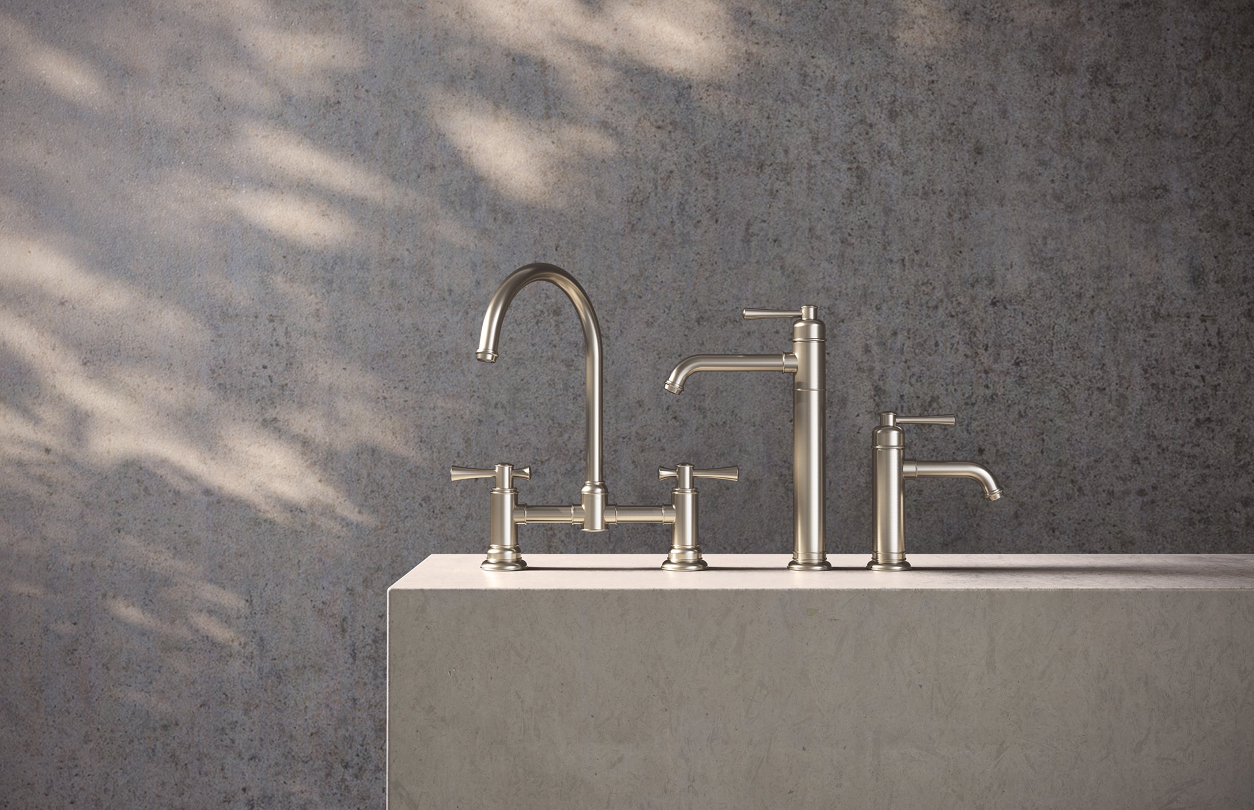 Cromford Exposed Sink Set