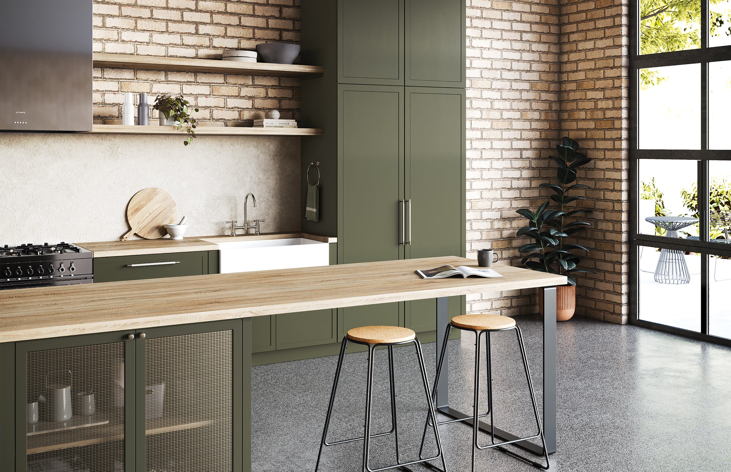 Cromford Exposed Sink Set