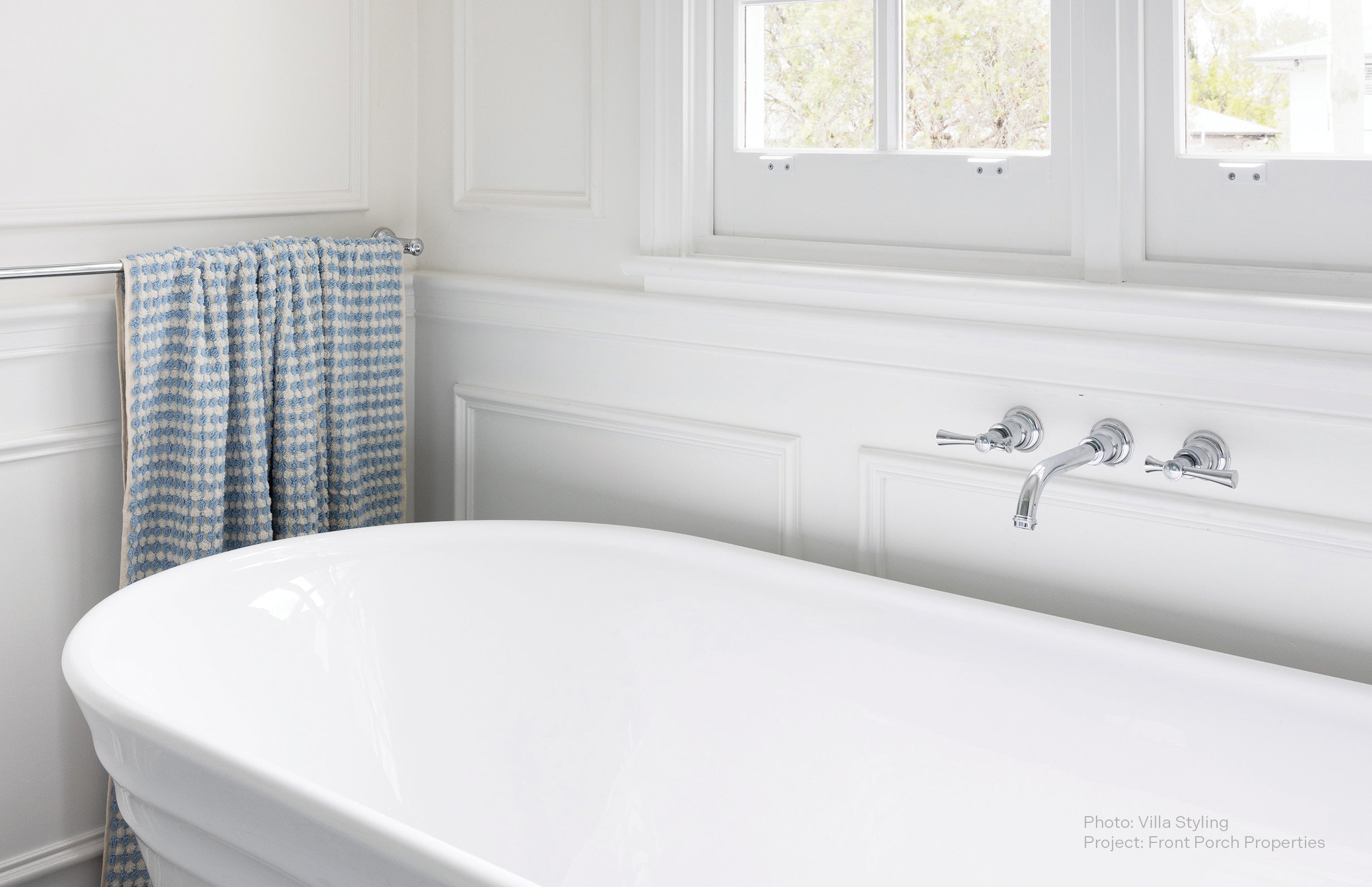 Cromford Single Towel Rail 800mm
