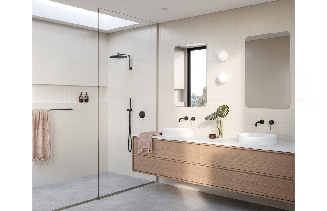 Vivid Slimline Rail Shower