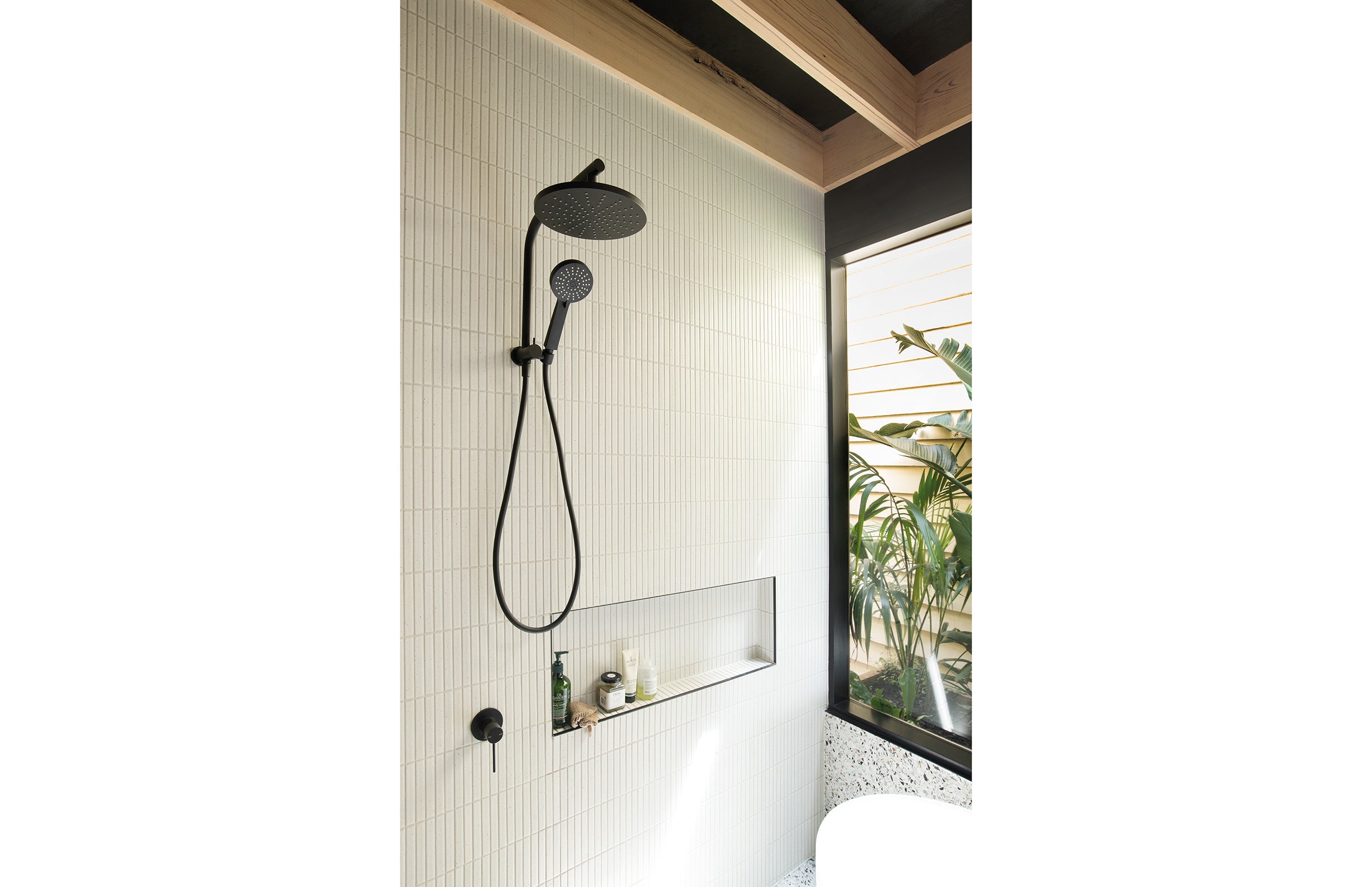 Vivid Slimline Compact Twin Shower