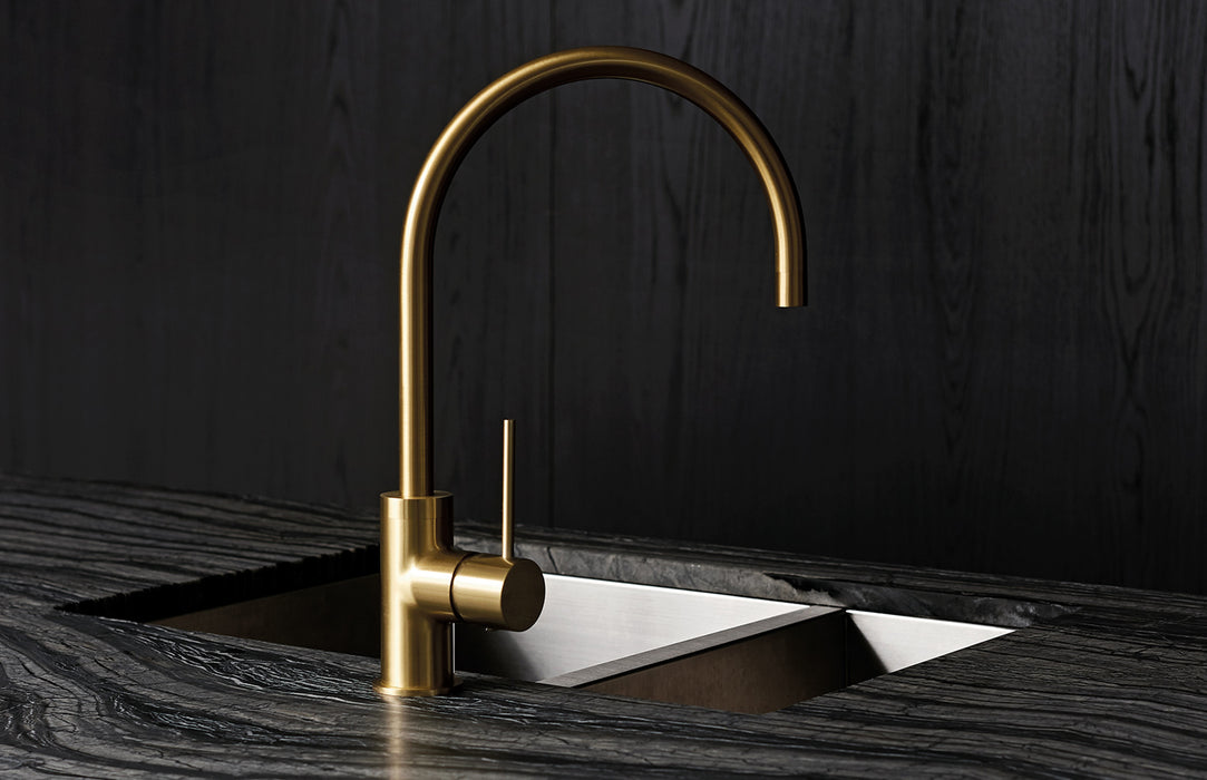 Vivid Slimline Sink Mixer 220mm Gooseneck