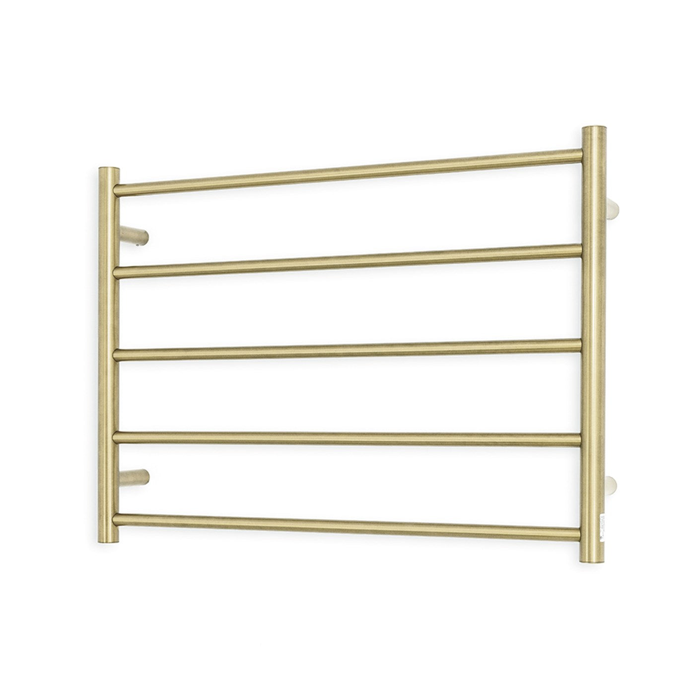 Radiant 240V Heated Round Ladder 750 x 550 Light Gold