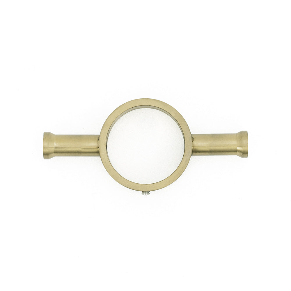 Non Heated Vertical towel rail 40 x 950mm Light Gold