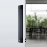 Lockwood Paradigm Pull Handle Lockset - Double Cylinder Deadbolt Matte Black