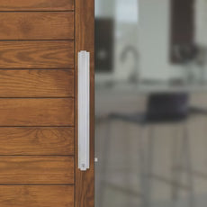 Lockwood Paradigm Pull Handle Lockset - Double Cylinder Deadbolt Stainless Steel