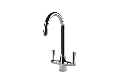 Turner Hastings Ludlow Double Mixer Tap Chrome