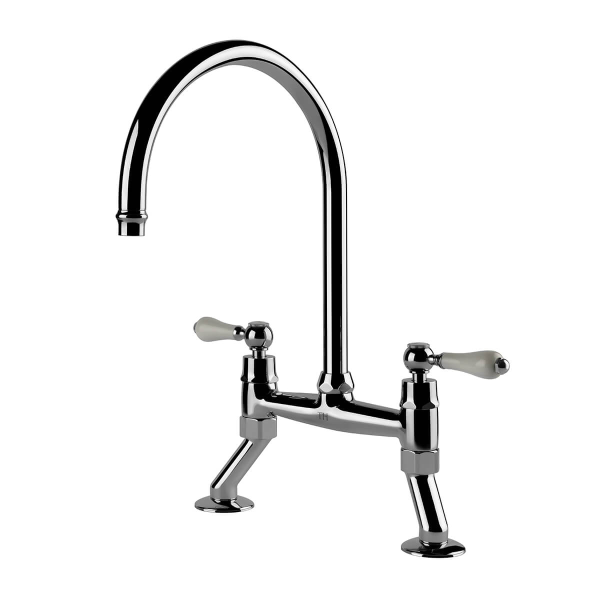 Turner Hastings Ludlow Bridge Mixer Tap Chrome