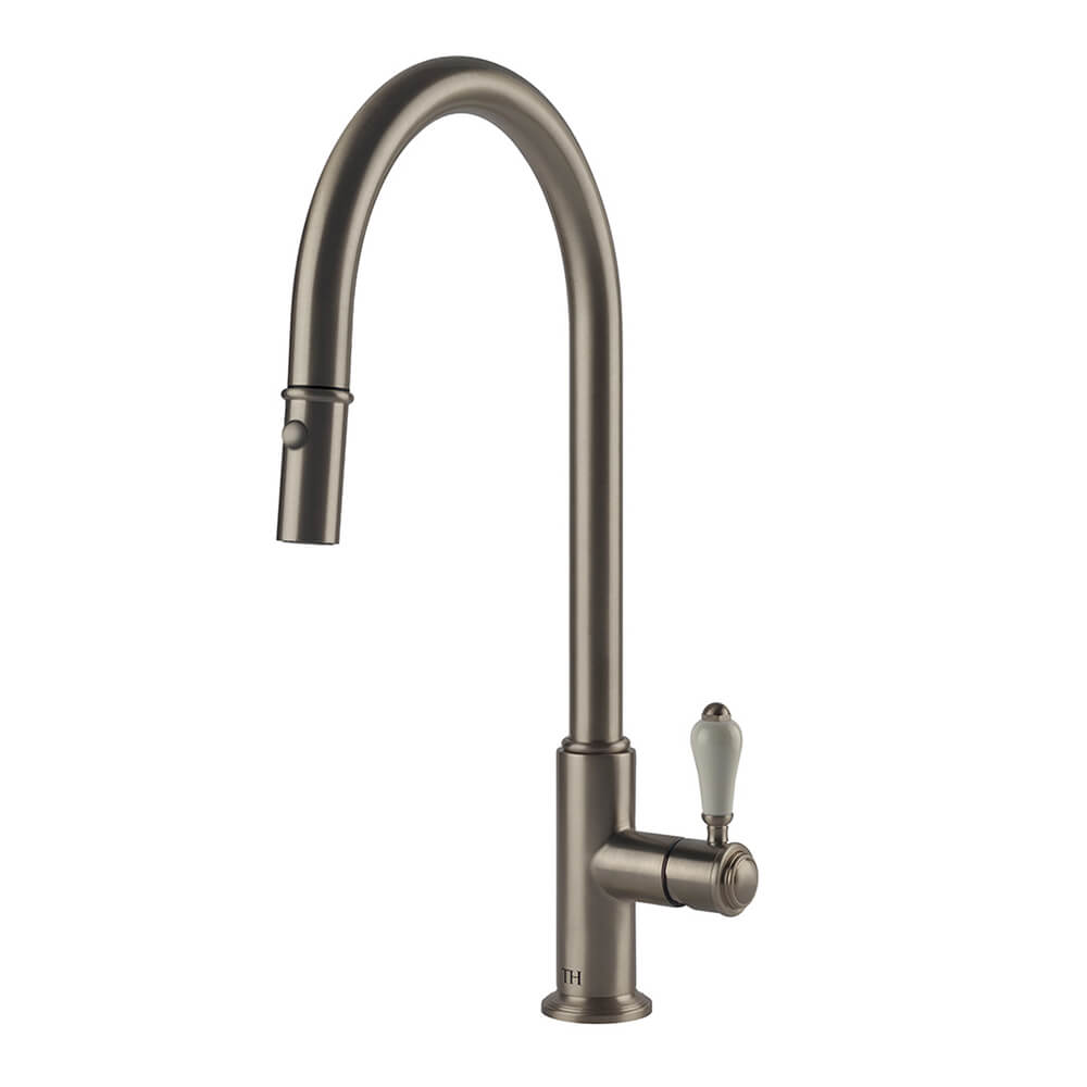 Turner Hastings Ludlow Pull Out Sink Mixer Brushed Nickel