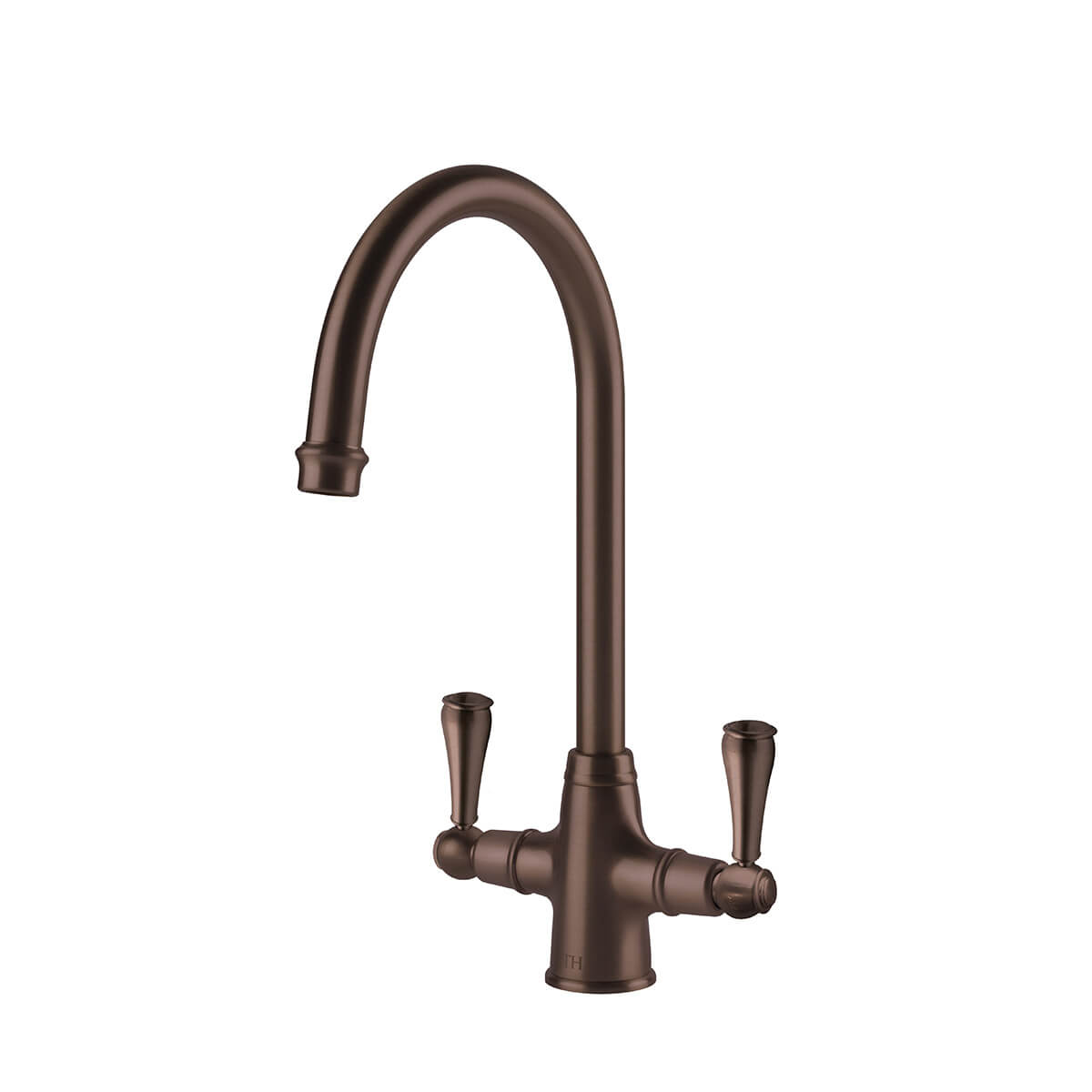 Turner Hastings Ludlow Double Mixer Tap English Bronze