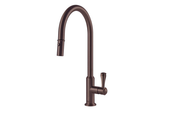 Turner Hastings Ludlow Pull Out Mixer Tap English Bronze