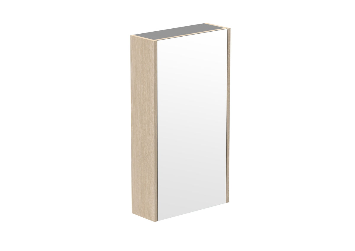 ADP Muse Mirrored Cabinet in Coastal Oak