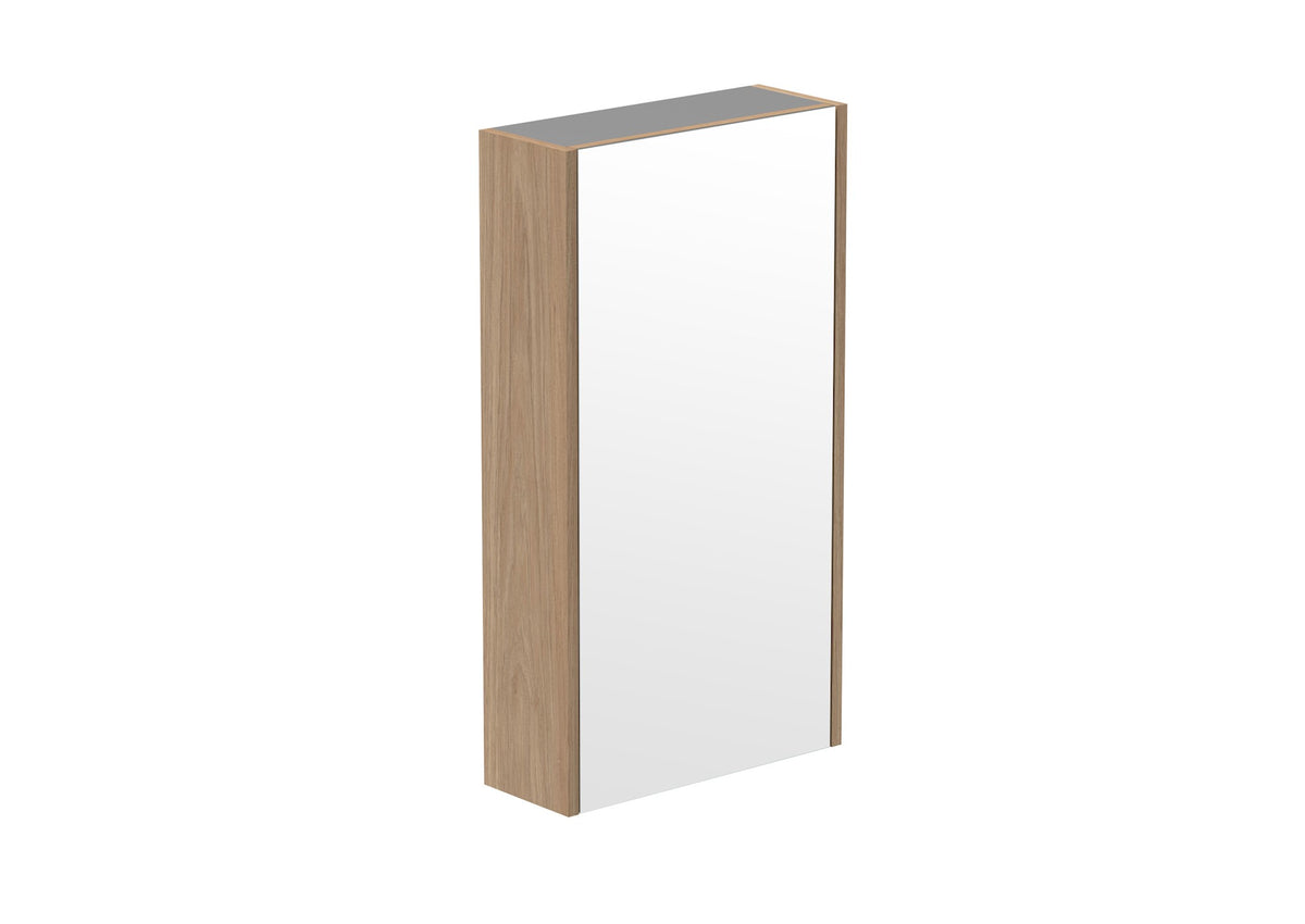 ADP Muse Mirrored Cabinet in Prime Oak