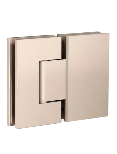 Meir Glass to Glass Shower Door Hinge - Champagne