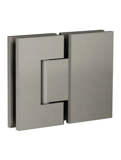 Meir Glass to Glass Shower Door Hinge - Shadow