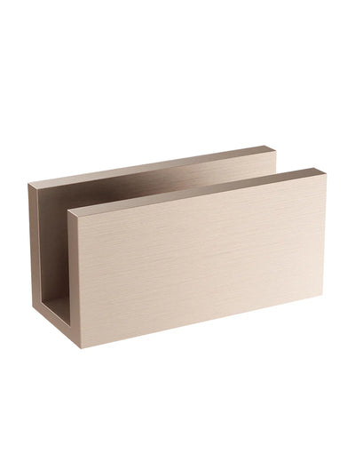 Meir Glass Fixing U Bracket Champagne