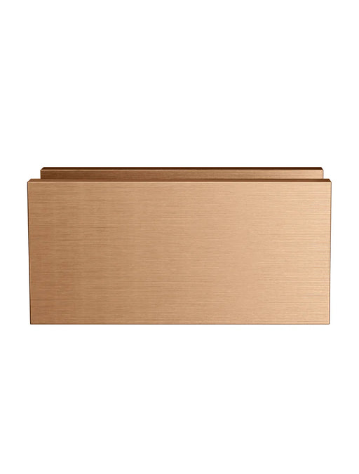Meir Glass Fixing U Bracket Lustre Bronze