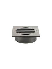 Meir Square Floor Grate Shower Drain 50mm outlet - Gunmetal