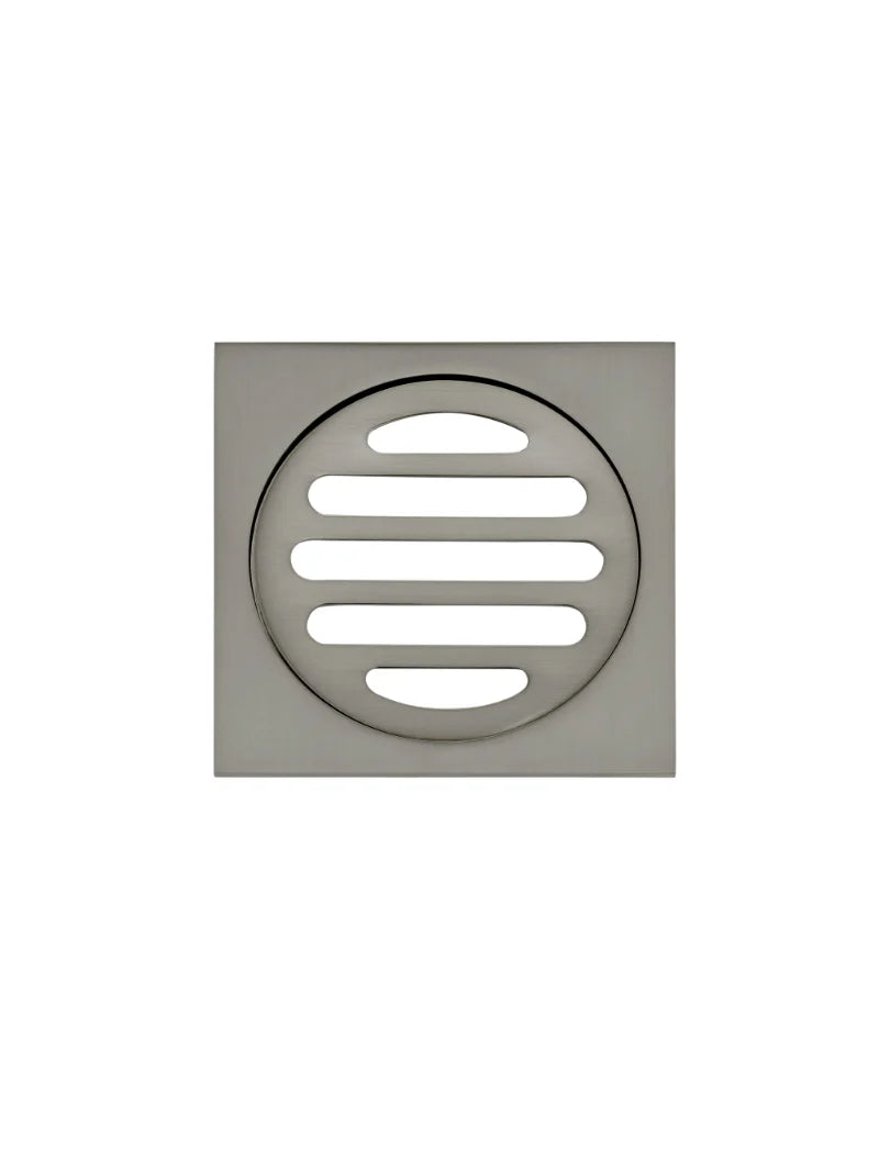 Meir Square Floor Grate Shower Drain 80mm outlet - Shadow