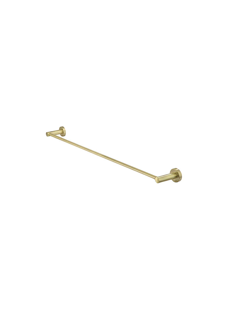 Meir Round Single Towel Rail 600mm - Tiger Bronze