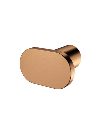 Meir Öppen T-Pull Oval Cabinet Handle (Brushed) Lustre Bronze