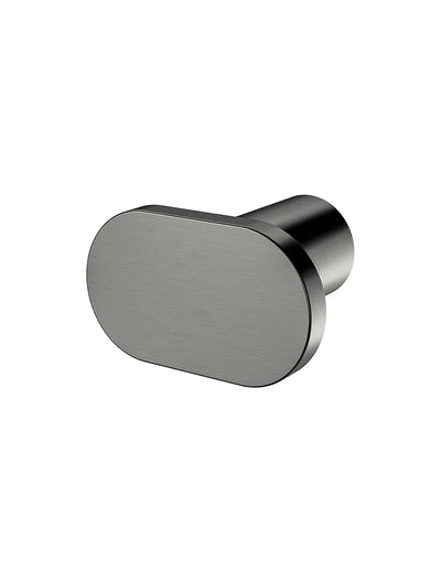 Meir Öppen T-Pull Oval Cabinet Handle (Brushed) Gunmetal
