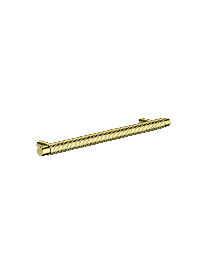 Meir Öppen Round Pull 200mm Cabinet Handle (Linear Knurled) Tiger Bron ...