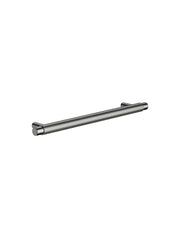 Meir Öppen Round Pull 200mm Cabinet Handle (Linear Knurled) Gunmetal