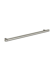 Meir Öppen Round Pull 328mm Cabinet Handle (Linear Knurled) Brushed Nickel