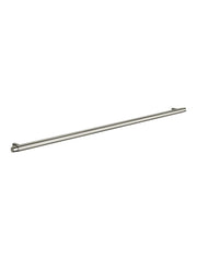 Meir Öppen Round Pull 520mm Cabinet Handle (Linear Knurled) Brushed Nickel