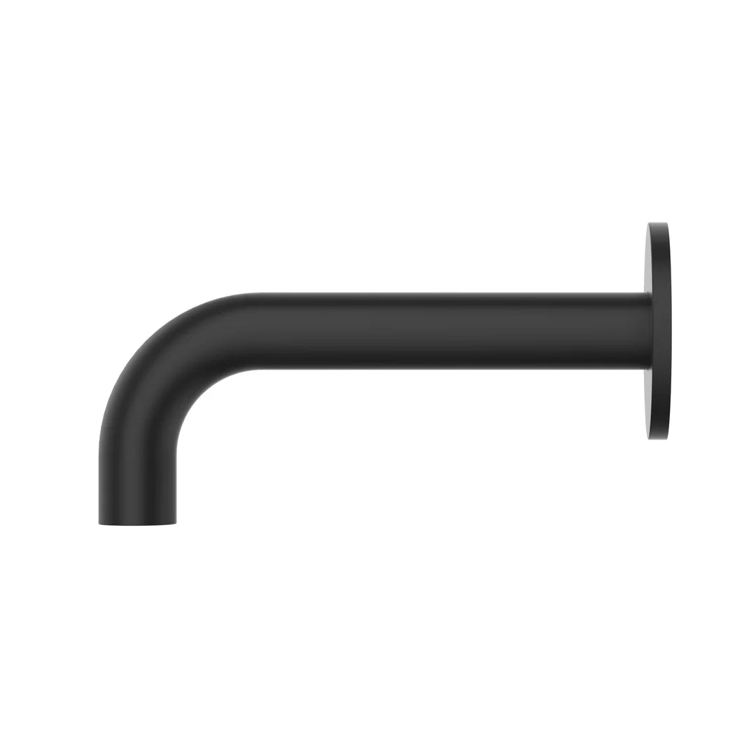 Meir Universal Round Curved Spout 170mm Matte Black