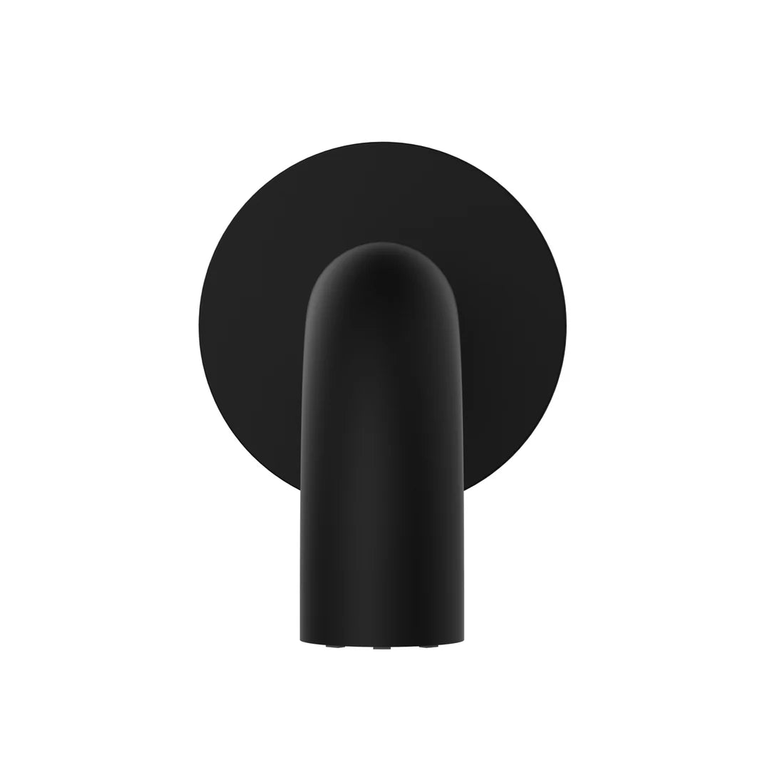 Meir Universal Round Curved Spout 170mm Matte Black
