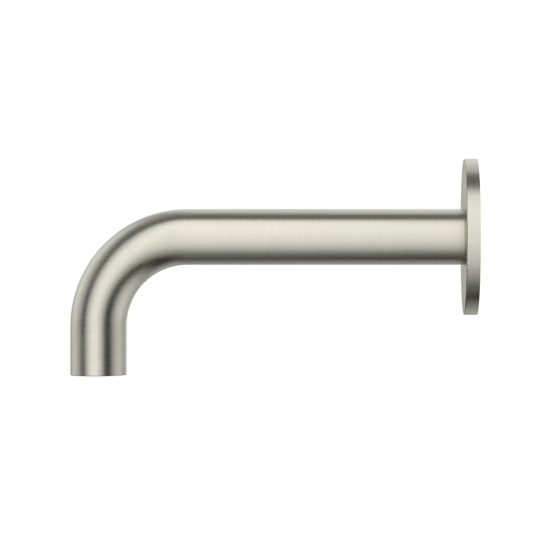 Meir Universal Round Curved Spout 170mm Brushed Nickel