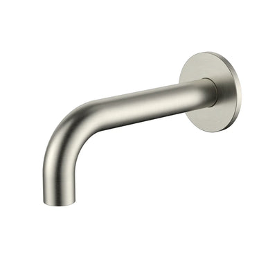 Meir Universal Round Curved Spout 170mm Brushed Nickel
