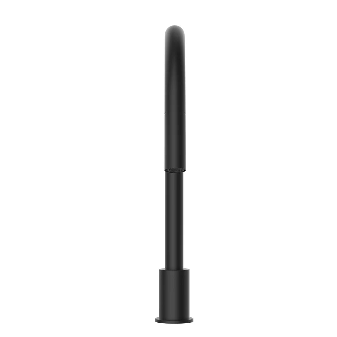 Meir Kitchen Hob Spout With Pull Out Nozzle Matte Black