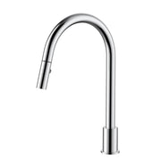 Meir Kitchen Hob Spout With Pull Out Nozzle Chrome