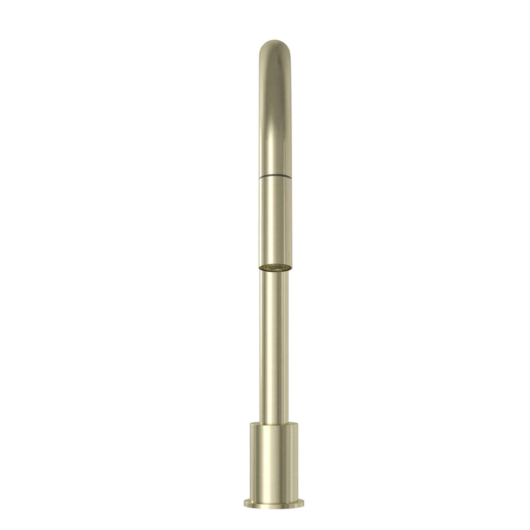 Meir Kitchen Hob Spout With Pull Out Nozzle Tiger Bronze