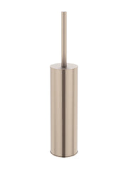 Meir Round Toilet Brush & Holder Champagne